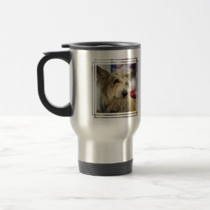 Tasse de voyage de chien de Berger Picard