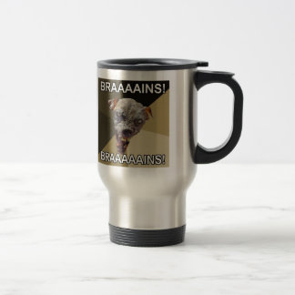 Tasse de voyage de chien de zombi