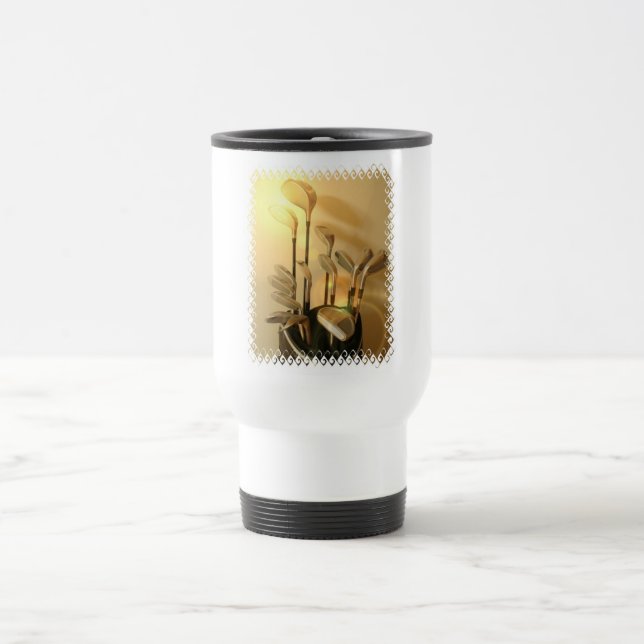 Tasse de voyage de clubs de golf (Centre)
