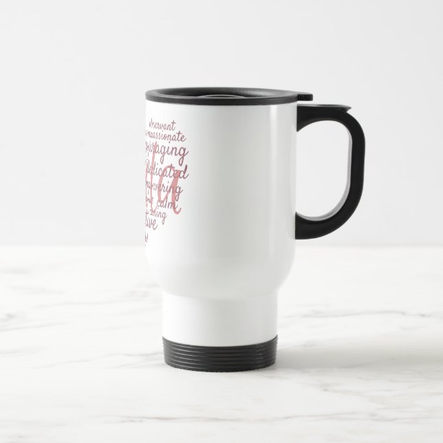 Tasse de voyage de coeur de Doula (Droite)