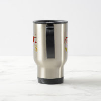 Tasse de voyage de "coeur d'humour" de milles