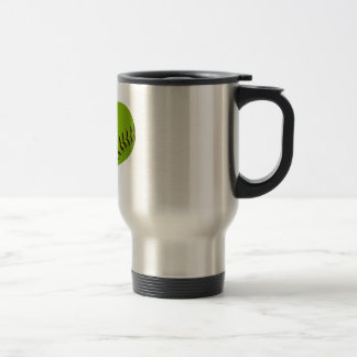 Tasse de voyage de coeur du base-ball