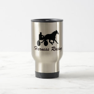 Tasse de voyage de course d'attelages