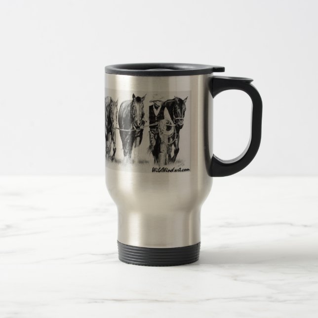 Tasse de voyage de cowboy (Droit)