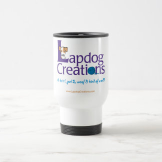 Tasse de voyage de créations de petit chien