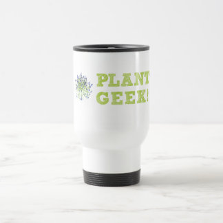Tasse de voyage de geek de plante