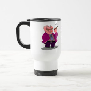 Tasse de voyage de grippe de porcs