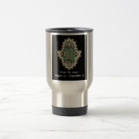 Tasse de voyage de Khamsa de Vierge