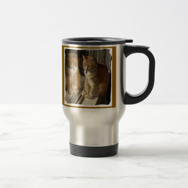 Tasse de voyage de Kitty de miroir (Droit)