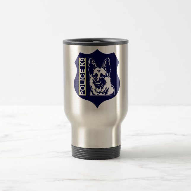 Tasse de voyage de la police K9 (Centre)