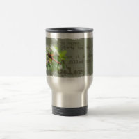 Tasse de voyage de libellule