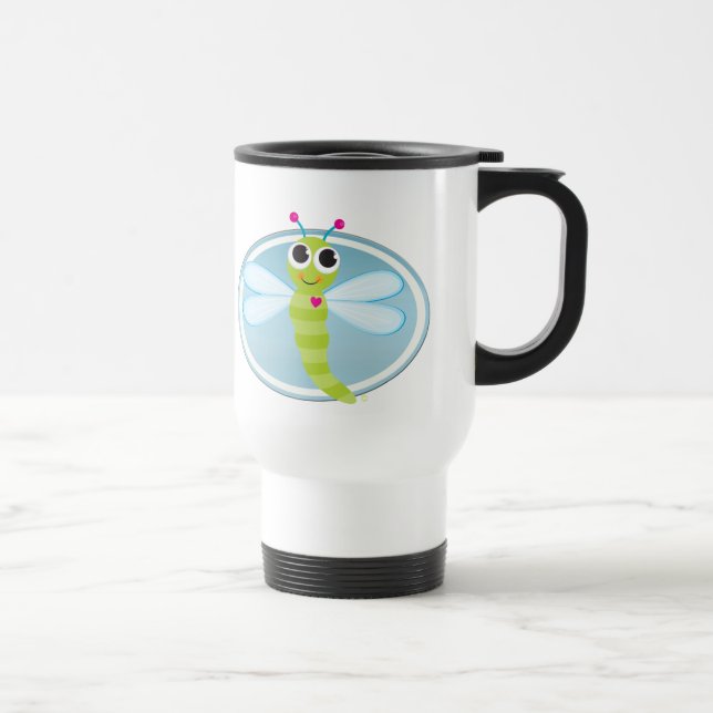 Tasse de voyage de libellule (Droite)