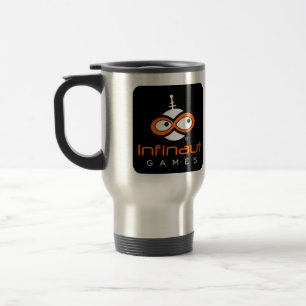 Tasse de voyage de logo d'Infinaut