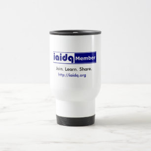 Tasse de voyage de membre d'IAIDQ