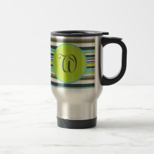 Tasse de voyage de monogramme