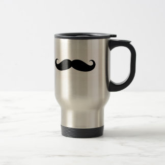 Tasse de voyage de moustache