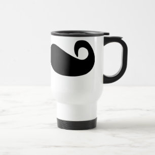Tasse de voyage de moustache