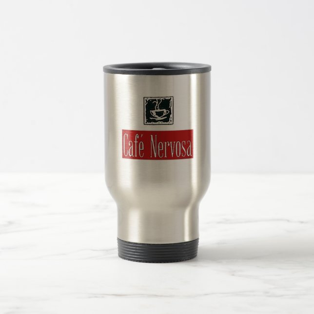 Tasse de voyage de Nervosa de café (Centre)