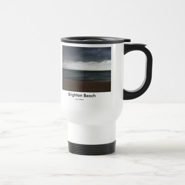 Tasse de voyage de plage de Brighton (Droite)