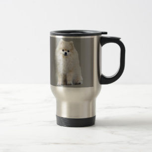 Tasse de voyage de Pomeranian