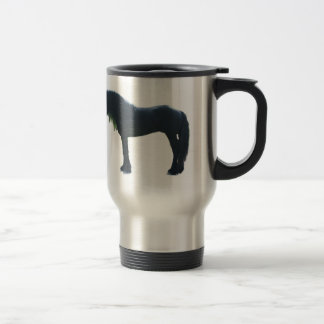 Tasse de voyage de poney de vallées