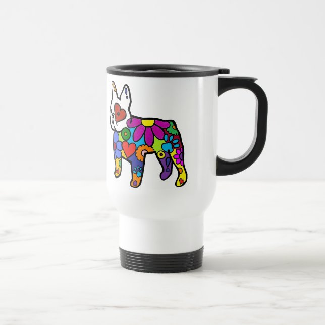 Tasse de voyage de puissance de Frenchie (Droite)