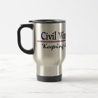 Tasse de voyage de Reenactor de guerre civile