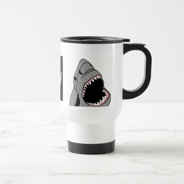 Tasse de voyage de requin (Droite)