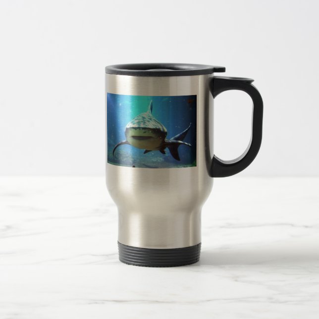 Tasse de voyage de requin (Droit)