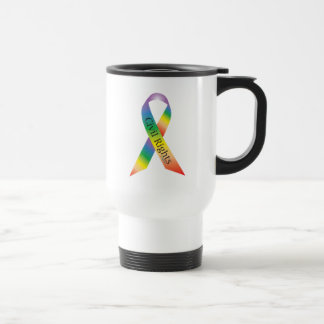 Tasse de voyage de ruban de droits civiques