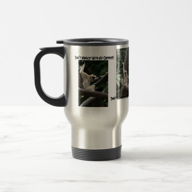 Tasse de voyage de singe (Gauche)