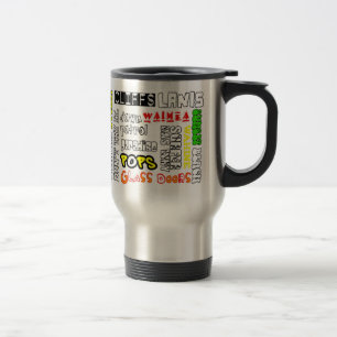 Tasse de voyage de taches de surf d'Hawaï