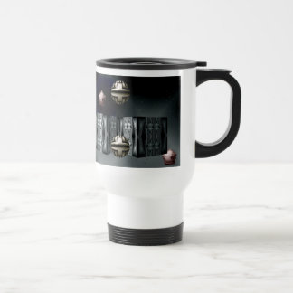 Tasse de voyage de thème de l'espace