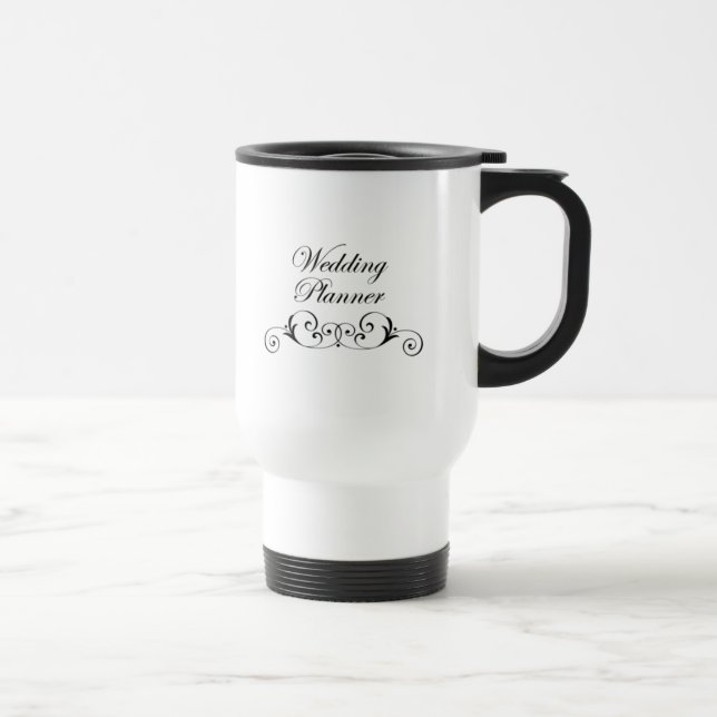Tasse de voyage de wedding planner (Droite)