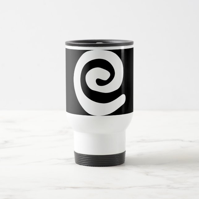 Tasse de voyage de Whirley 15oz (Centre)