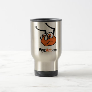 Tasse de voyage de WyzAnt d'acier inoxydable