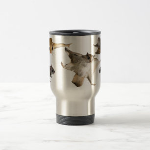Tasse de voyage d'écureuil de vol