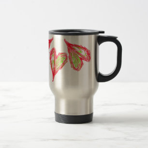 Tasse de voyage des coeurs #01