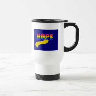 Tasse de voyage d'espoir