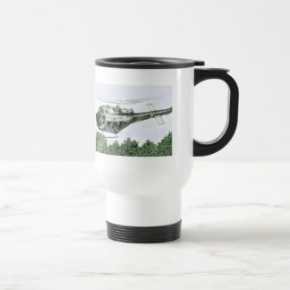 Tasse de voyage d'hélicoptère sanitaire de l'armée