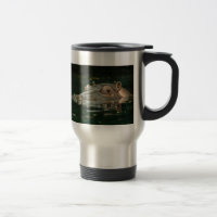 Tasse de voyage d'hippopotame