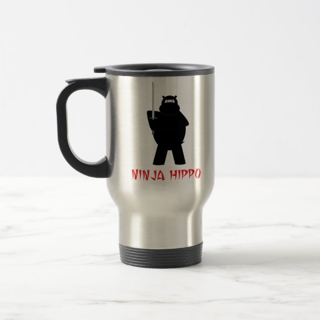 Tasse de voyage d'hippopotame de Ninja (Gauche)