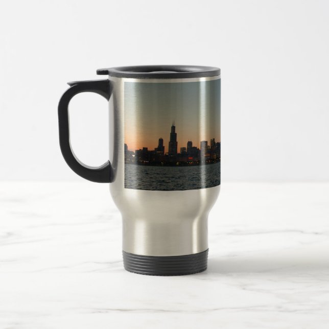 Tasse de voyage d'horizon de Chicago (Gauche)