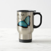 Tasse de voyage d'indigo - conjuguez