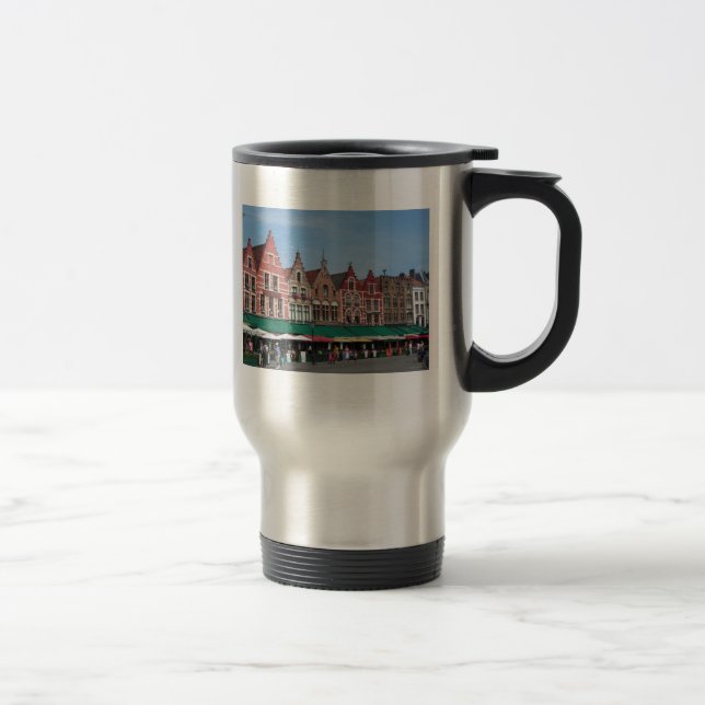 Tasse de voyage du marché de Bruges (Droit)