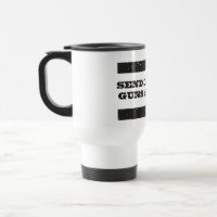 Tasse de voyage - envoyez à des avocats les armes