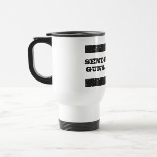 Tasse de voyage - envoyez à des avocats les armes