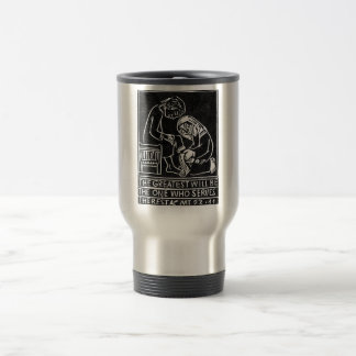 Tasse de voyage inspirée par employé
