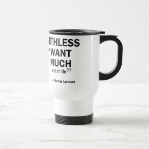 Tasse de voyage - le 'entraînement est sans valeu