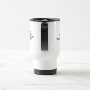 Tasse de voyage - maman de guerrier de MTM